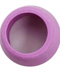 High Performance Plasma Cutting Torch Consumables For Ag-60 And Sg-55 With Ceramic Shield Cap Tip Nozzle Set, purple ceramic nozzle detail view.