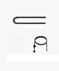 Next Level 3D Printer Upgrade Kit For P1P To P1S Smooth Operator Conversion Assembly Part with cables and support frame.