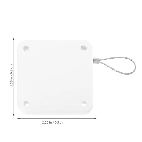 Automatic Rope Spring Door Closer For Bedroom And Home Use No Drill No Punch Install with sturdy ABS and steel wire