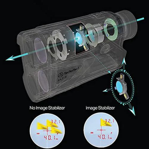 Pro Golf Laser Rangefinder With Slope Compensation And Shake Stabilization For Straight Up Accuracy And Nailing Tournament Targets Dead Center Built Hella Reliable For Course Cruising Adventures