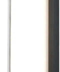 ROPcvax Led Wall Sconce Lighting Fixture Lamp Modern Minimalist Aluminum Black in a cylindrical design with sleek black rings.