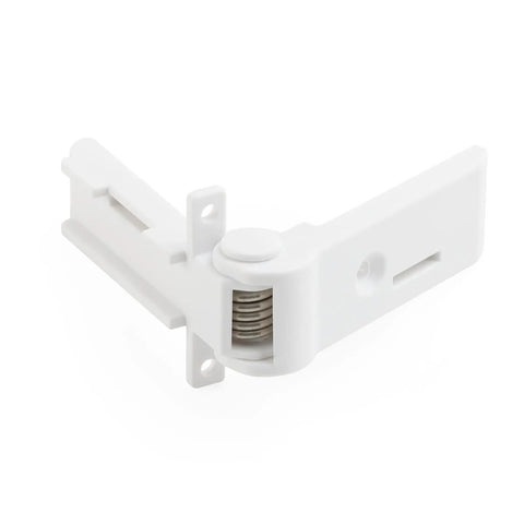 Rugged RV Fridge Freezer Compartment Hinge Replacement for Dometic Fridge White Durable Motorhome Caravan Refrigerator Hinge Part