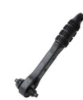 Versatile 2-In-1 Drill Chuck Key With Integrated Ratchet And 12.5Mm Square Drive Socket Wrench For Lightning Fast Bit Swaps - Black finish tool view.