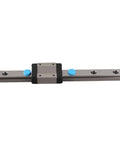 12mm Linear Rail With Block Mini Bearing Steel Slide Kit 150mm Length For Precision Motion In Automatic Equipment And Measuring Tools With Lubrication System, side view