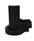 Plug And Play Battery Current Sensor Replacement For Chevrolet Gmc Buick Vehicles Bulletproof Electrical Monitoring Fits Traverse Tahoe Impala Silverado Sierra With 13502261 13505369 side view showing connector and cylindrical design.