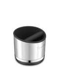 Breville BEA501BSS knock box, brushed stainless steel, 10-puck capacity, espresso machine accessory