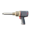 2146Q1Max6 Pneumatic Impact Wrench side view, industrial steel, compact design for heavy-duty shop tasks.