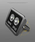 Tough As Nails Outdoor Floodlight With Knockout Led Projection And IP66 Waterproof Body That Drives Off The Dark Like A Boss Plus Rechargeable Work Light For Roofs Or Patios Cuts Power Costs Swiftly, featuring dual LED lights and adjustable bracket.
