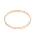 V Ribbed Drive Belt For Band Saw Motors 10 To 12 Inch Woodworking Conveyor Belt Replacement Pro Grade Round Strap Style Motor Belt For Power Tools Heavy Duty And Durable, 340 mm ring
