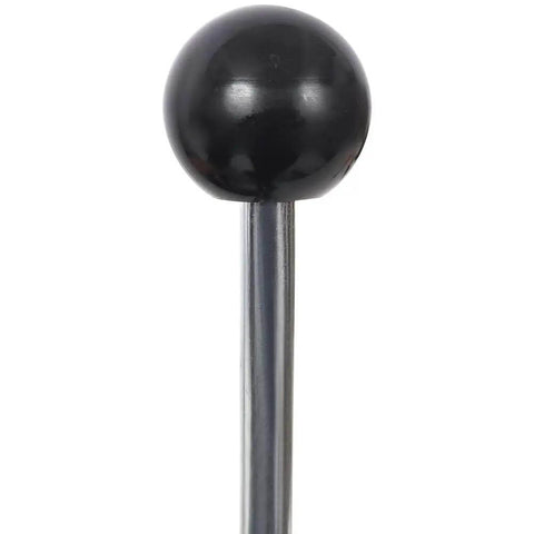 Close-up of the handle of Box And Pan Brake Kit Heavy Duty Sheet Metal Bender 0 To 90 Degree Adjustable Angles 30 Inch Brake