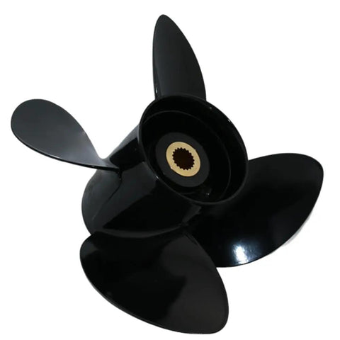 14.25 Inch Propeller 19 Spline 4 Blade Right Hand For Volvo Penta SX Drive 130 To 300HP OEM Replacement Aluminum Propeller