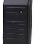 Front view of Waterproof EM ID Card Access Reader With 26 Bit Wiegand Interface For Access Control Systems in black casing.