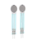 Two Pack Thin Film Pressure Sensor, Flexible Bendable Force Sensitive Resistor, 20g To 3kg Range, High Accuracy With Low Drift, Ideal For Auto And Industrial Measurement Applications, twin sensors