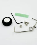 Tail Wheel Bracket Assembly For RC Airplanes And Helicopters No Fuss DIY Model Aircraft Landing Gear Replacement Parts