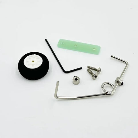 Tail Wheel Bracket Assembly For RC Airplanes And Helicopters No Fuss DIY Model Aircraft Landing Gear Replacement Parts