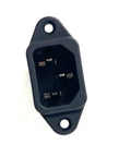 Top Drawer AC Inlet Charge Port For Electric Motorcycles Factory Replacement Charging Cable Dock Plug For Fx Fxs Ds Sr Models angled view showing electrical connectors