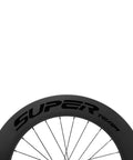 Dope Carbon Fiber Road Bike Disc Brake Wheelset 700c Tubeless Ready 88mm by 25mm Deep Rim Shimano 8-12 Speed Cassette Body