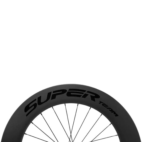 Dope Carbon Fiber Road Bike Disc Brake Wheelset 700c Tubeless Ready 88mm by 25mm Deep Rim Shimano 8-12 Speed Cassette Body