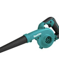Compact Cordless Leaf Blower Delivering Hella Powerful 167 Mph Airflow And Variable Three Speed Control Built For Zero Hassle Yard Cleanup Ultra Lightweight Tool Only Package For Quick Pros, teal color.