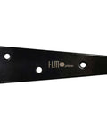 Heavy Duty T Hinge Tee Strap For Shed Gate Barn Fence Door Hinge Wrought Rustproof Black 12 Inch close-up view