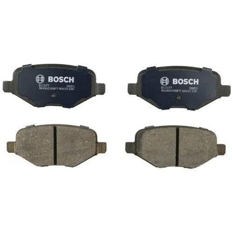Bosch BC1377 QuietCast ceramic disc brake pad set, rear; four pads