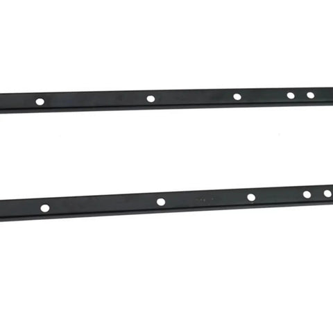 Metal RC Car Chassis Frame Set For 1 By 16 Scale Crawlers, Fits B14 B24, Two Piece Side Beam Girder Upgrade, black alloy bars