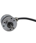 Thirty-Eight Millimeter Outer Diameter Solid Shaft Incremental Optical Rotary Encoder 100PPR ABZ Push-Pull Output Plug-And-Play