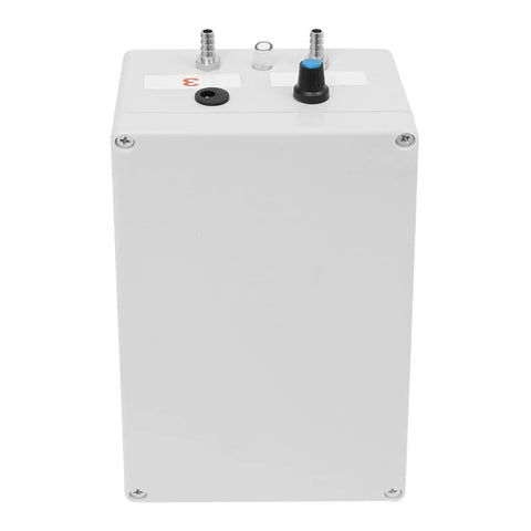 Top view of Go To 10L Electric Milking Machine For Cows And Goats with connectors indicating pulsation vacuum pump functionality.
