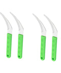 Two Pack Stainless Digger Sickle Long Handle Garden Tool For Weeding Harvesting Grass Cutting And Mulching Made To Beat Tough Jobs