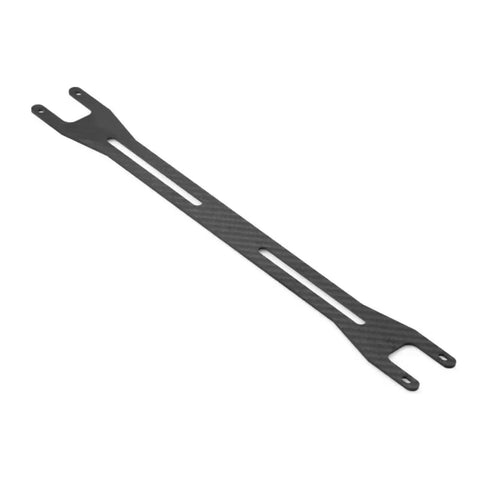 Carbon Fiber RC Car Chassis Plate Upgrade For 1x10 Scale Models, Fits Slash 4x4, HQ727, Remo And Other Hobby Builds, top view