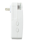 Side view of Plug In Wireless Doorbell Kit With 4000 Feet Of Range And A Loud Flashing Strobe for home or small biz