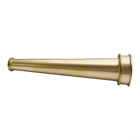 Top Tier Heavy Duty Brass Fire Nozzle 1.5 Inch Nst Fitting Industrial Sprinkler Head built solid for snug hose hookups.