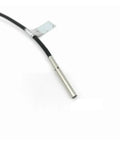Inductive Proximity Sensor Switch M3 M4 M5 Cylindrical Flush Mount 1mm Sensing Distance 24V DC NC Output PNP Configuration Motion Sensor silver probe with cable