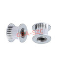 GT2 Idler Pulley 20 Teeth With 5mm Bore For Voron 2.4 3D Printer Aluminum Machined Durable 9mm 10mm Width Belt Compatible 10 Pack Go-To Upgrade Aluminum Construction With Surface Oxidation Finish Lightweight Yet Strong For Smooth Motion And Reliable. aluminum GT2 idler pulleys, 20T, 5mm bore