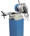 Professional 11 Inch Cold Cut Circular Saw With Swivel Base And Heavy Duty Stand 110 Volt Single Phase Motor for metal cutting.