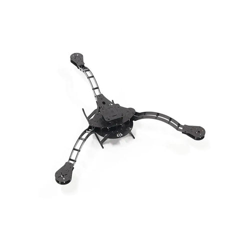 Three Axis Drone Frame For Y6 And F450 Tri Copter Stability Boost, Beefed Up Durable Build For Stable Flight With Versatile Mounting And Lightweight Aluminum Construction, Ready For Custom Tri Copter Setups, top view