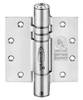 5 Inch Heavy Duty Spring Door Hinge With Built In Closer UL Listed Fire Rated Stainless Steel Satin Brushed Finish