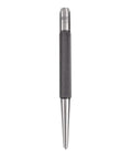 Pro Grade Steel Center Punch With Round Shank And Knurled Grip, Hardened And Tempered For Precise Indentations, 4 Inch Length, Model 117C