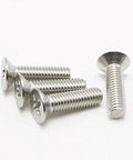 Two Fifty Six UNC Phillips Flat Head Countersunk Machine Screws Assortment Kit Stainless Steel Full Thread Ten Size 200 Piece For Electronics Projects And Small Hardware Repairs