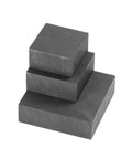 Stack of Top Notch Graphite Plate And Graphite Blocks Square Electrode Plates Set For High Temp Use 100 X 100 X 20 Mm Premium Graphite