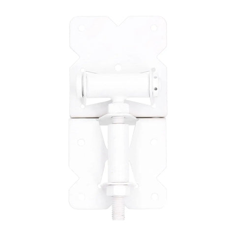 Heavy Duty Carbon Steel Garden Door Hinge And Fence Gate Hardware For Outdoor Security With Straightforward Install, white hinge.