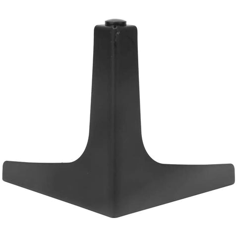 Modern Black Furniture Legs Set For Sofa Cabinets Tables With Anti Skid Silicone Pads Built To Last Stable Construction 4 Pcs