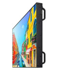 55 Inch Commercial Digital Signage Display With Killer 2500 Nits Brightness And Straight Up Crisp Full HD 1080p LED Screen side view showing vibrant colors.