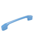 Blue handle from 8 Pack 3.8 Inch Hole to Hole Cartoon Pull Handles for Kids Room Wardrobes Cabinets and Drawers with Screws Frosted Solid Color