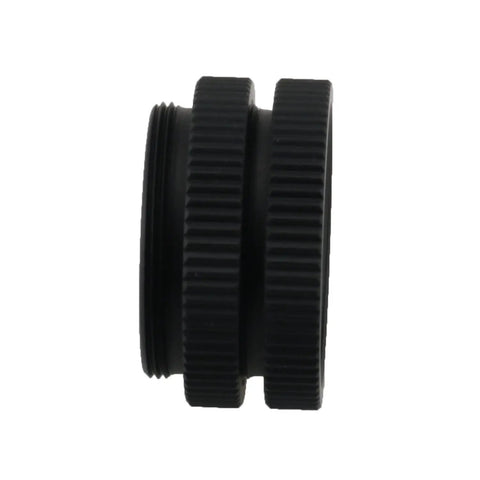 Heavy Pro Move Aluminum C To Cs Lens Adapter Extension Tube For Cctv Security Cameras Featuring Zero Fuss Threads And Hella Secure Spacer Ring Setup Hardware Accessories, side view