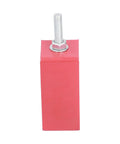 Spring Alloy Suspension Damper 3 for 30 to 50 kg Load, Low Frequency Vibration Reduction, red block with metal bolt