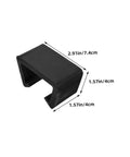 Heavy Duty Wicker Rattan Furniture Clamps 8 Pack Plastic Fasteners For Outdoor Patio Sofa Garden No Wobble And Secure Chair Clips with dimensions
