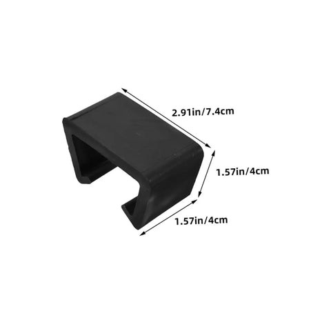 Heavy Duty Wicker Rattan Furniture Clamps 8 Pack Plastic Fasteners For Outdoor Patio Sofa Garden No Wobble And Secure Chair Clips with dimensions