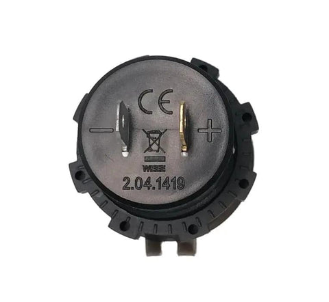 Slick 12V Usb And Type C Charging Port Plug And Play Upgrade For Ev Golf Carts showing backside connector for easy installation.
