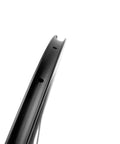 Side view of Fixed Gear 700C Carbon Fiber Clincher Wheel, 88mm Rear Only, showing aerodynamic design and holes for spokes.
